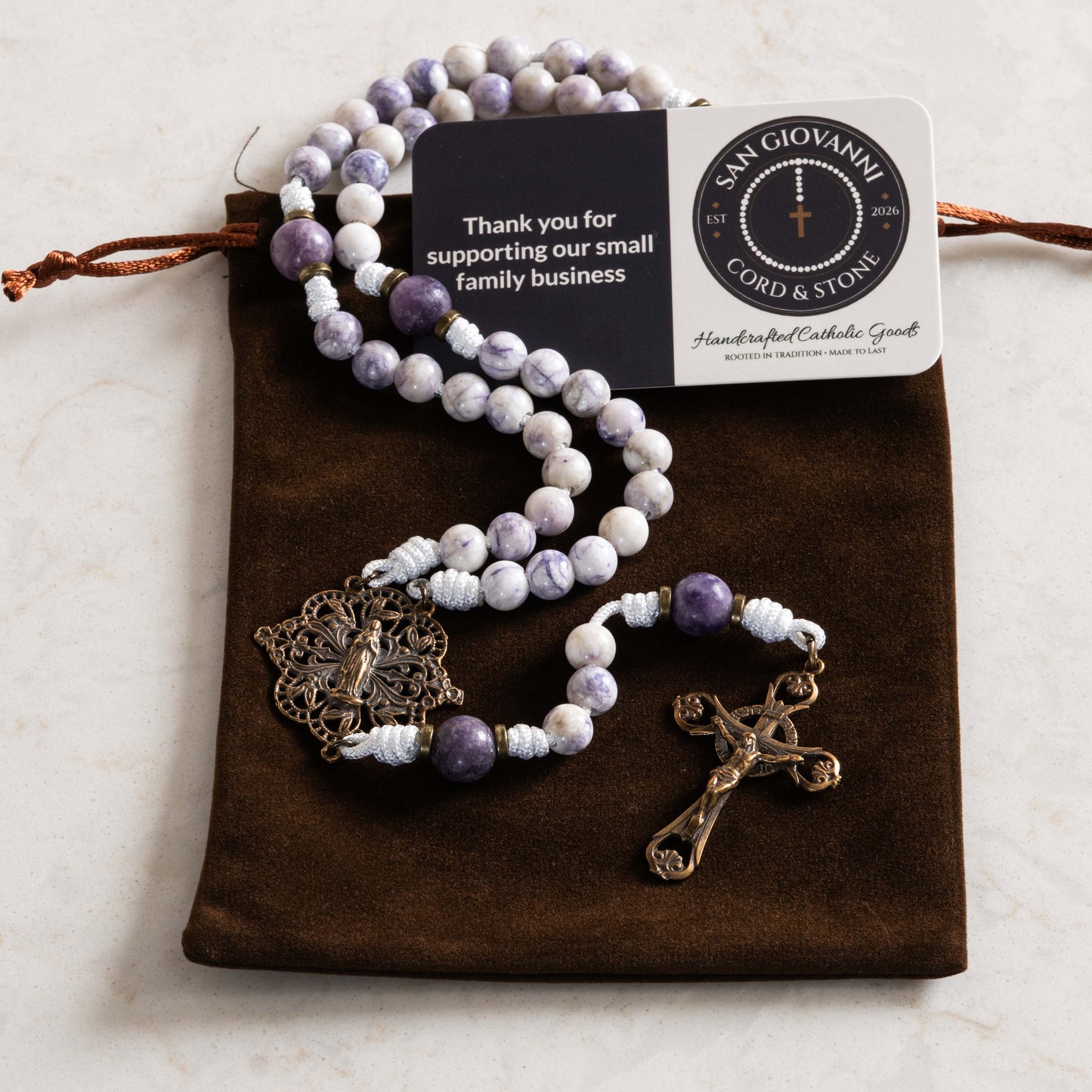 Queen of Heaven Heirloom Rosary
