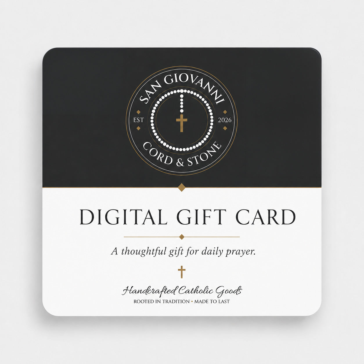 San Giovanni Cord & Stone Gift Card